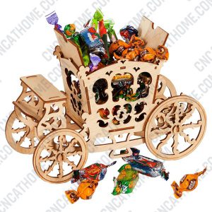 Carriage box decor design files - DXF SVG EPS AI CDR