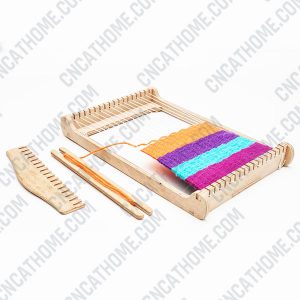 Weaving machine design files - DXF SVG EPS AI CDR P006