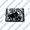 Bison DXF File Image