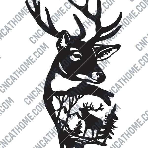 Majestic Deer Wall Decor