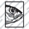 Fish Wall Decor DXF Files