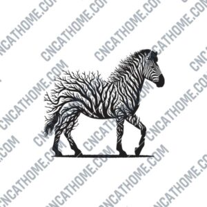 Tree Zebra DXF File